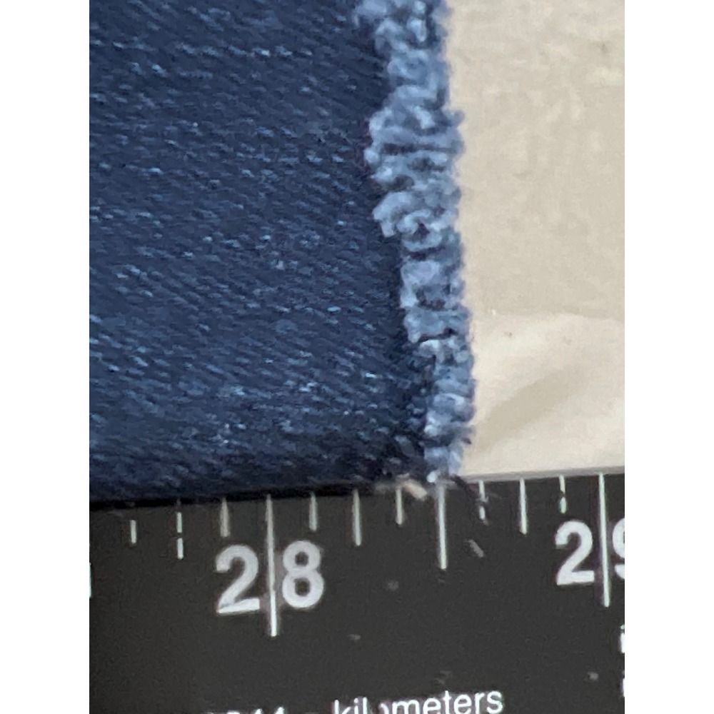 Kut from the Kloth Womens 10 Blue Skinny Jeans Step Hem Raw Edge Frayed - Picture 13 of 15